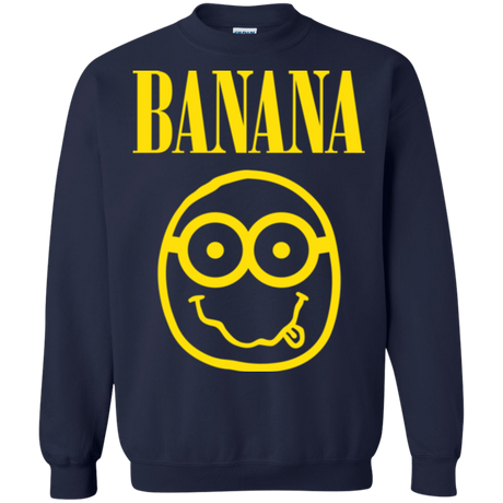Sweatshirts Navy / Small Banana Crewneck Sweatshirt