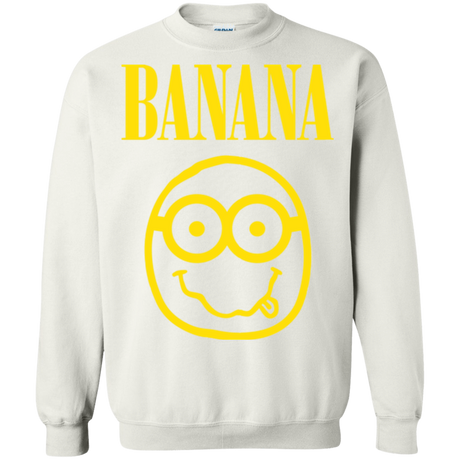 Sweatshirts White / Small Banana Crewneck Sweatshirt