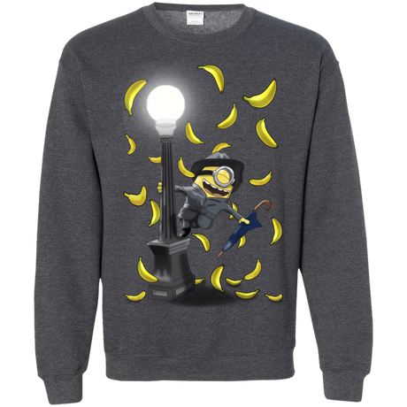 Sweatshirts Dark Heather / S Banana Rain Crewneck Sweatshirt