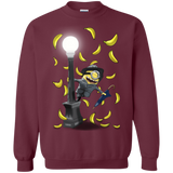 Sweatshirts Maroon / S Banana Rain Crewneck Sweatshirt