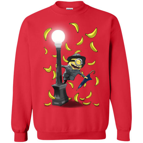 Sweatshirts Red / S Banana Rain Crewneck Sweatshirt