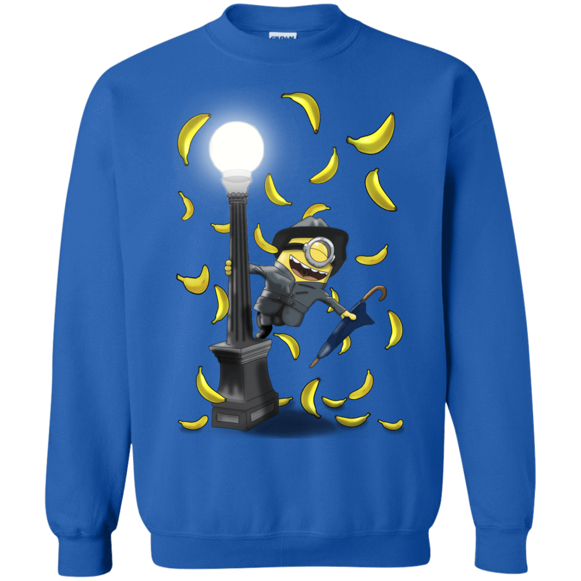 Sweatshirts Royal / S Banana Rain Crewneck Sweatshirt
