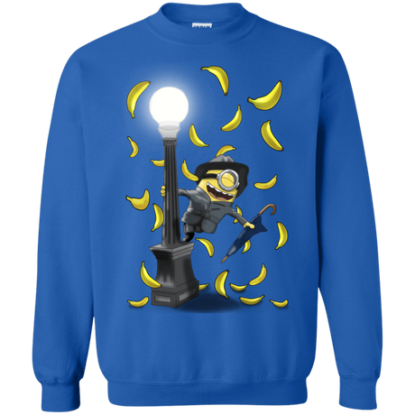 Sweatshirts Royal / S Banana Rain Crewneck Sweatshirt