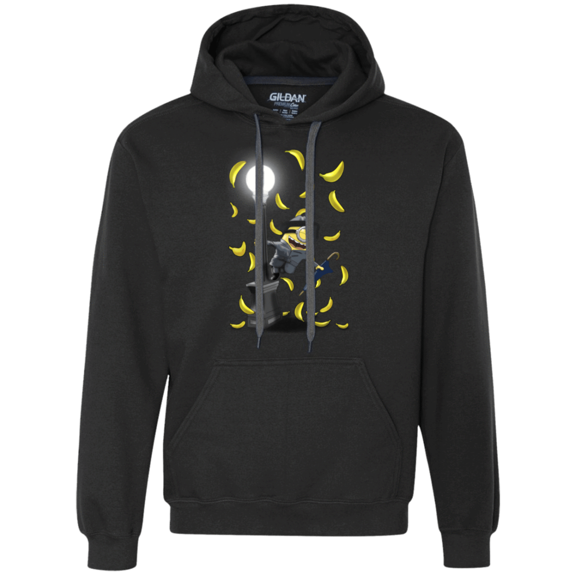 Sweatshirts Black / S Banana Rain Premium Fleece Hoodie