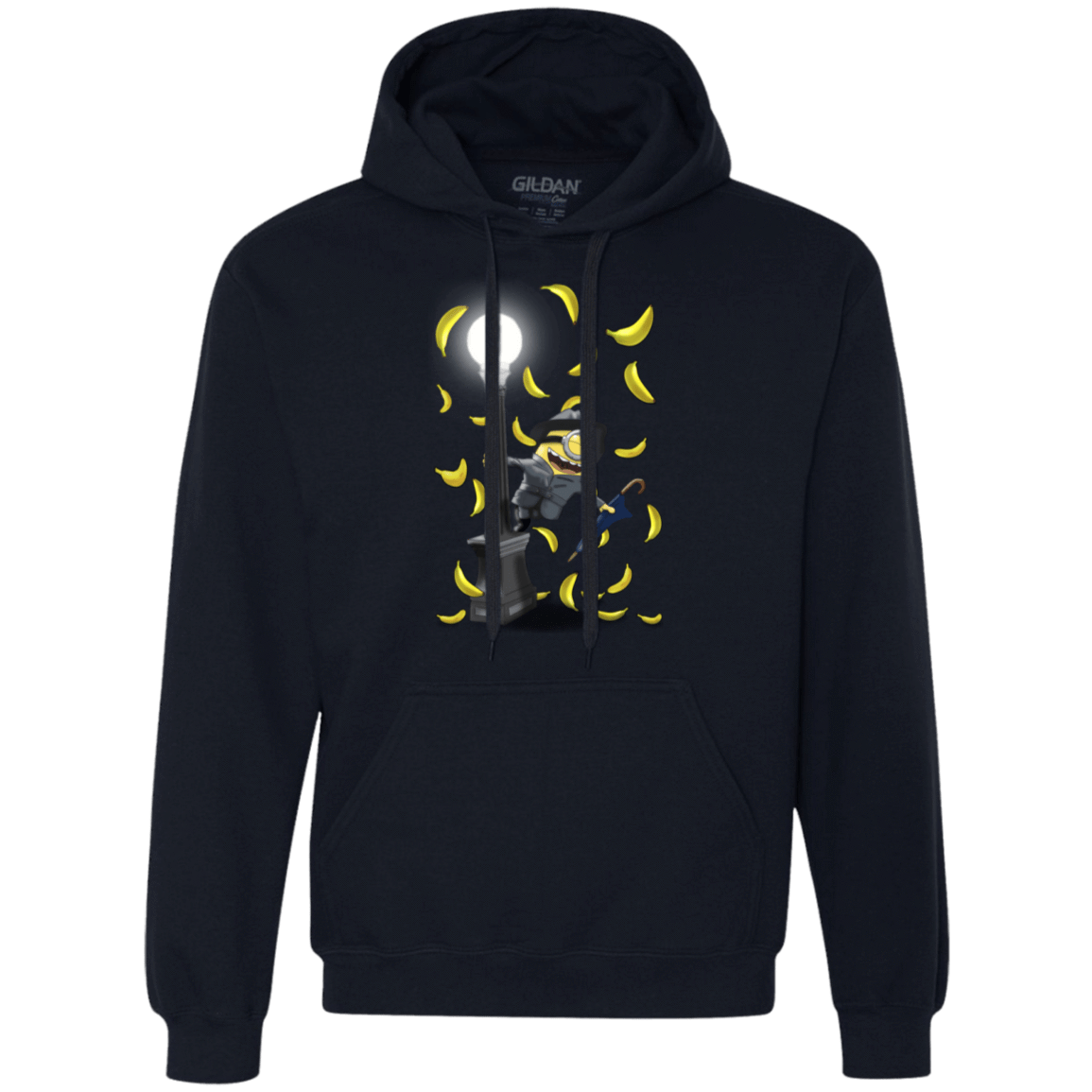 Sweatshirts Navy / S Banana Rain Premium Fleece Hoodie