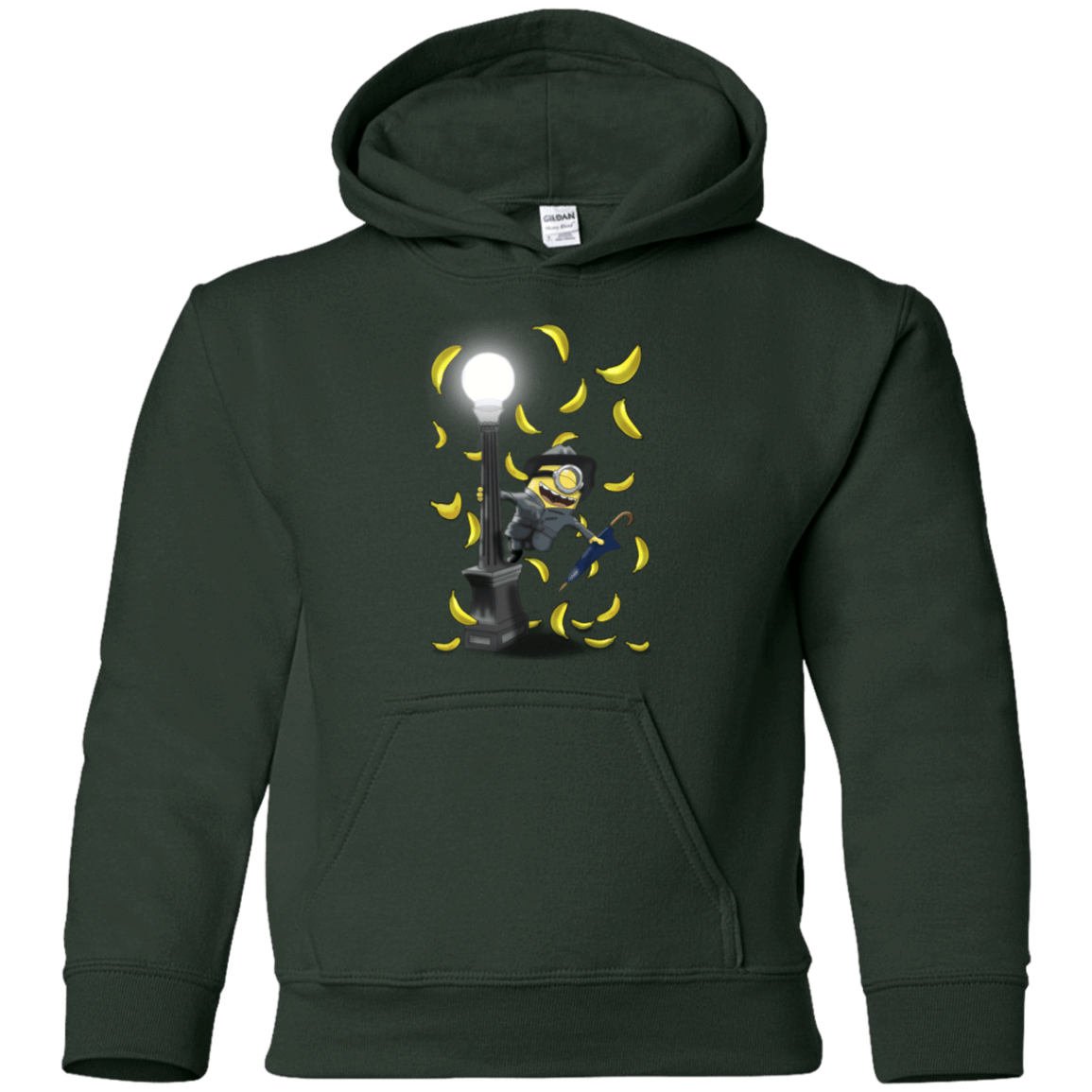 Sweatshirts Forest Green / YS Banana Rain Youth Hoodie