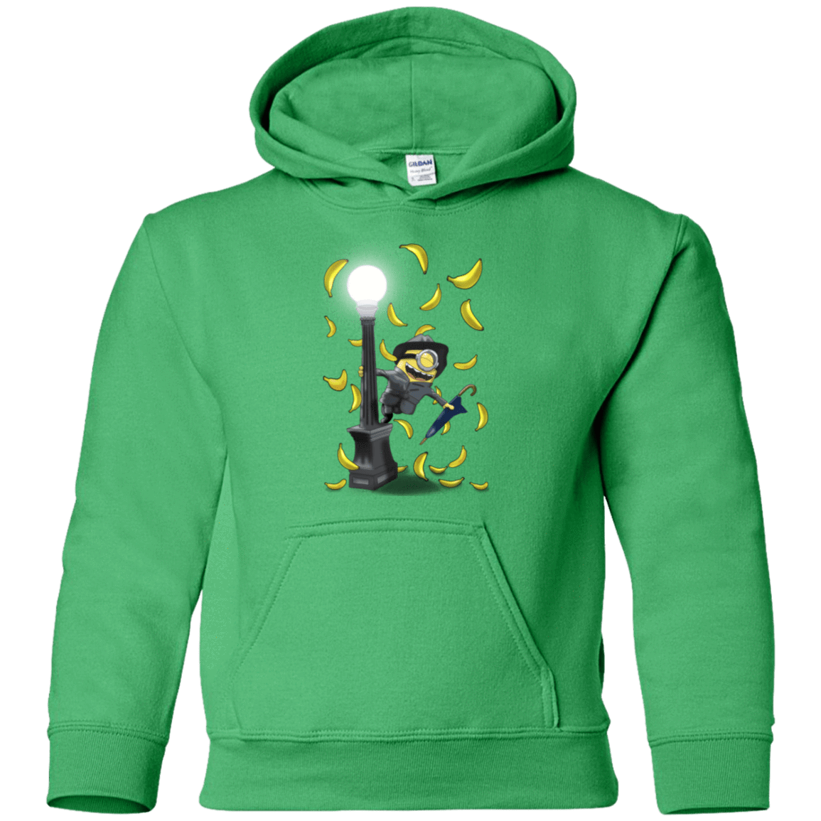 Sweatshirts Irish Green / YS Banana Rain Youth Hoodie