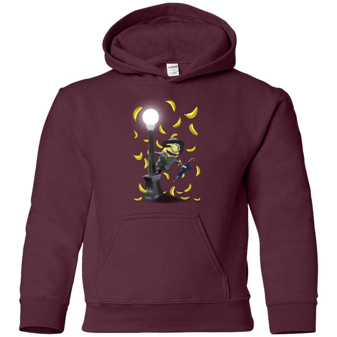 Sweatshirts Maroon / YS Banana Rain Youth Hoodie