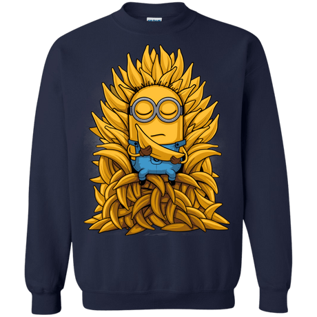 Sweatshirts Navy / Small Banana Throne Crewneck Sweatshirt