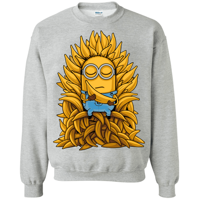 Sweatshirts Sport Grey / Small Banana Throne Crewneck Sweatshirt