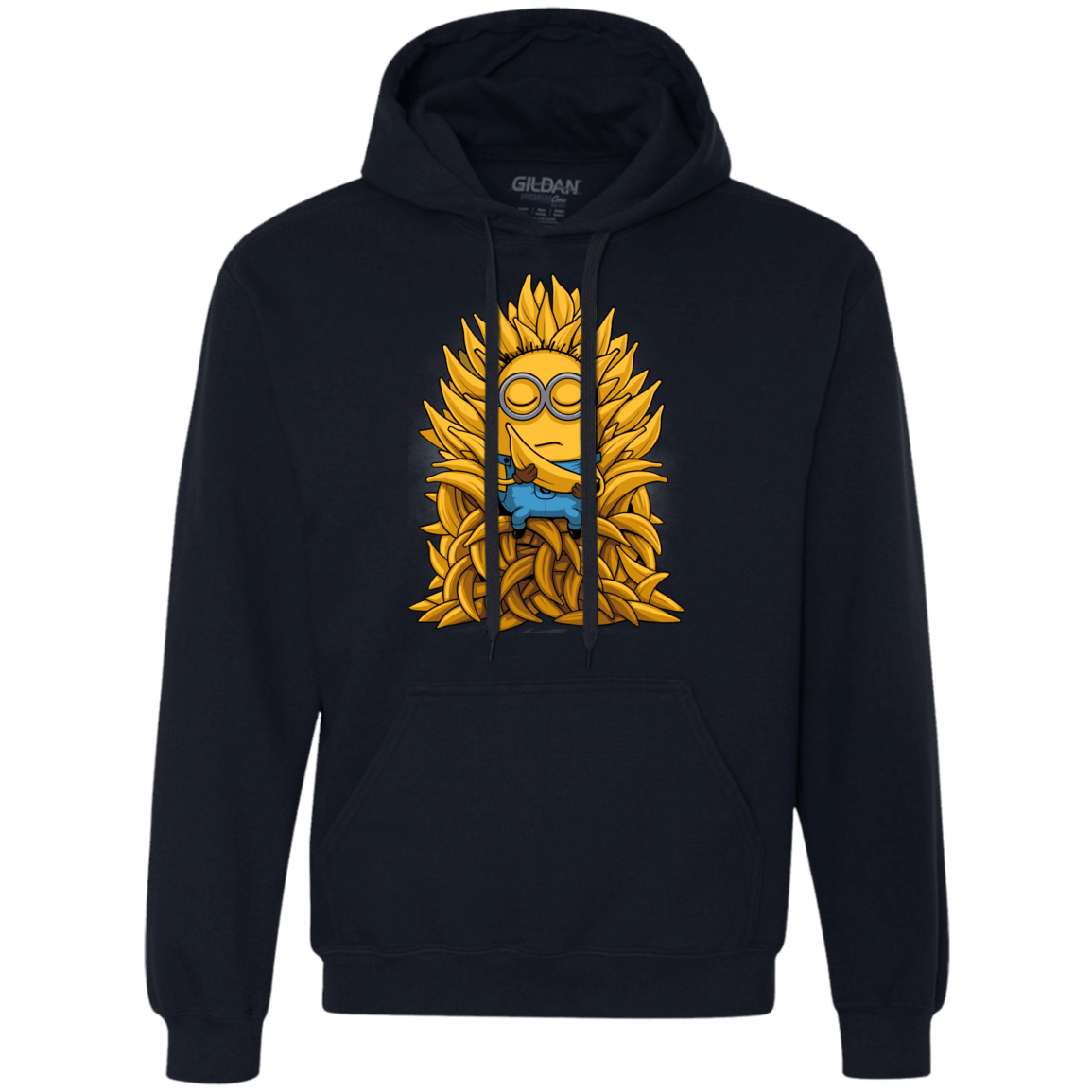 Sweatshirts Navy / Small Banana Throne Premium Fleece Hoodie