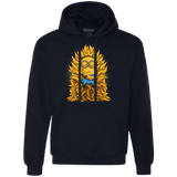 Sweatshirts Navy / Small Banana Throne Premium Fleece Hoodie