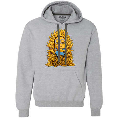 Sweatshirts Sport Grey / Small Banana Throne Premium Fleece Hoodie