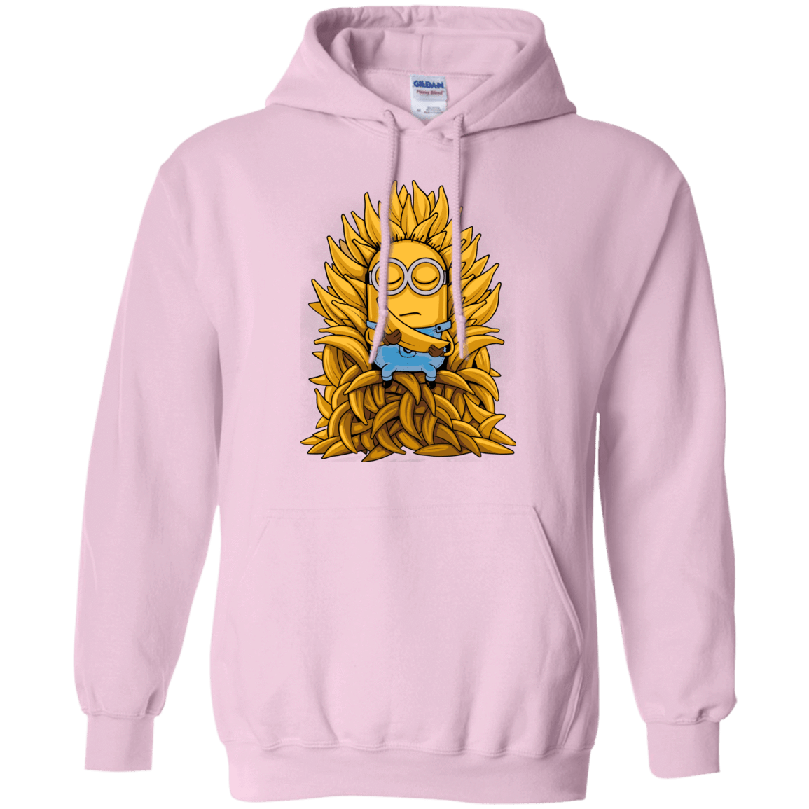 Sweatshirts Light Pink / Small Banana Throne Pullover Hoodie