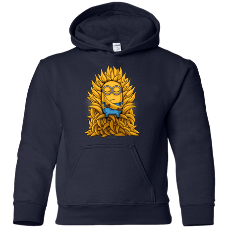 Sweatshirts Navy / YS Banana Throne Youth Hoodie
