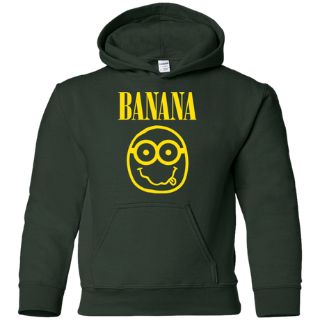Sweatshirts Forest Green / YS Banana Youth Hoodie