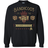 Sweatshirts Black / Small Bandicoot Time Crewneck Sweatshirt
