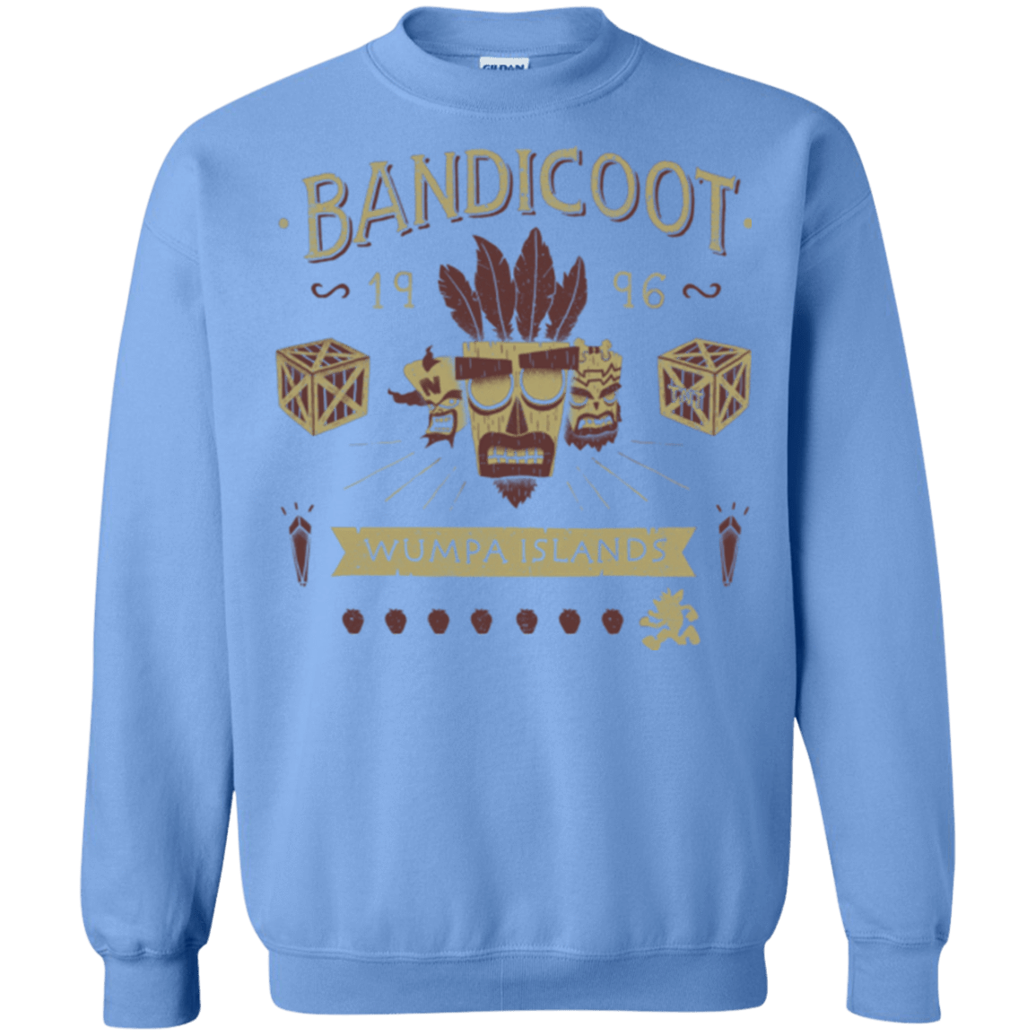 Sweatshirts Carolina Blue / Small Bandicoot Time Crewneck Sweatshirt