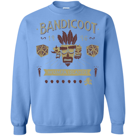 Sweatshirts Carolina Blue / Small Bandicoot Time Crewneck Sweatshirt