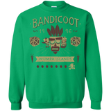 Sweatshirts Irish Green / Small Bandicoot Time Crewneck Sweatshirt