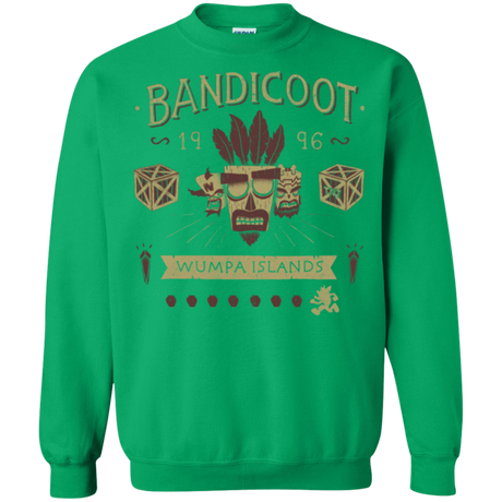 Sweatshirts Irish Green / Small Bandicoot Time Crewneck Sweatshirt