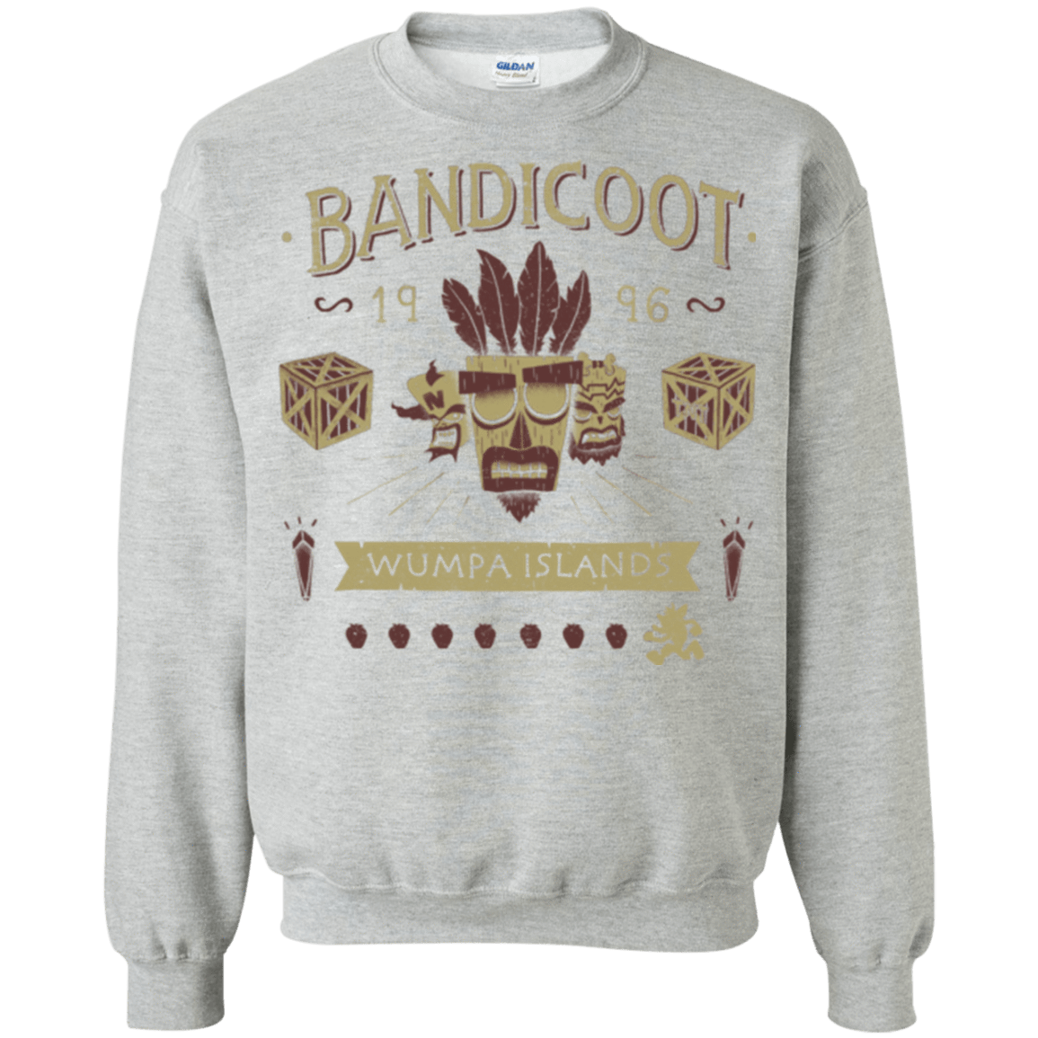 Sweatshirts Sport Grey / Small Bandicoot Time Crewneck Sweatshirt
