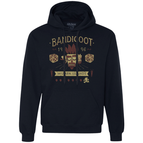 Sweatshirts Navy / Small Bandicoot Time Premium Fleece Hoodie