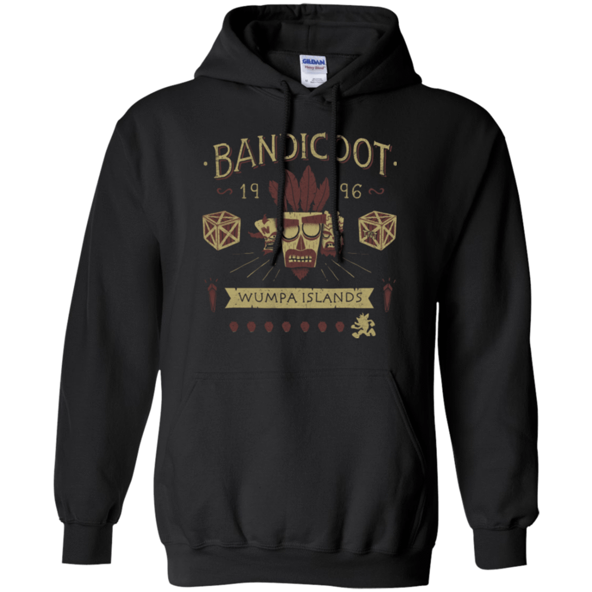 Sweatshirts Black / Small Bandicoot Time Pullover Hoodie