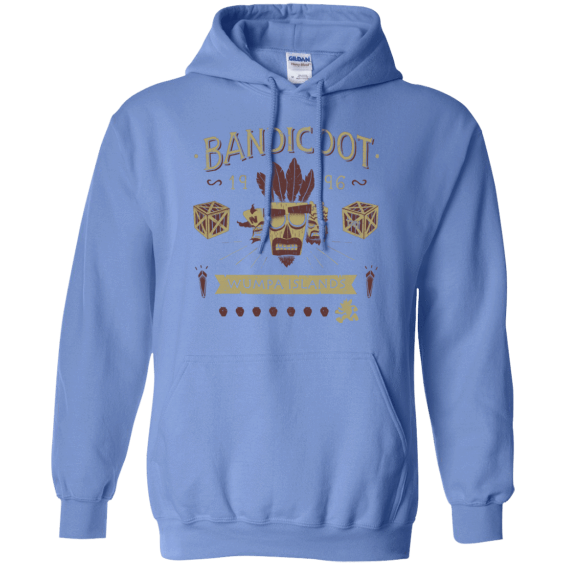 Sweatshirts Carolina Blue / Small Bandicoot Time Pullover Hoodie