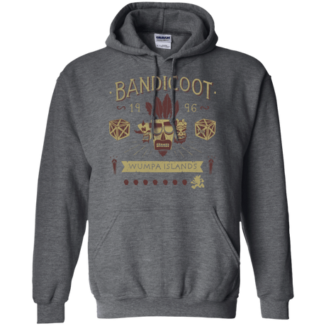 Sweatshirts Dark Heather / Small Bandicoot Time Pullover Hoodie