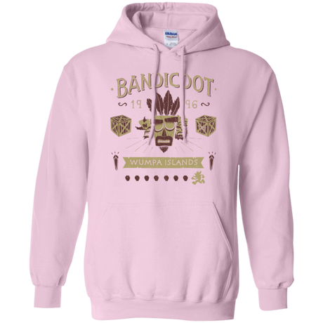 Sweatshirts Light Pink / Small Bandicoot Time Pullover Hoodie