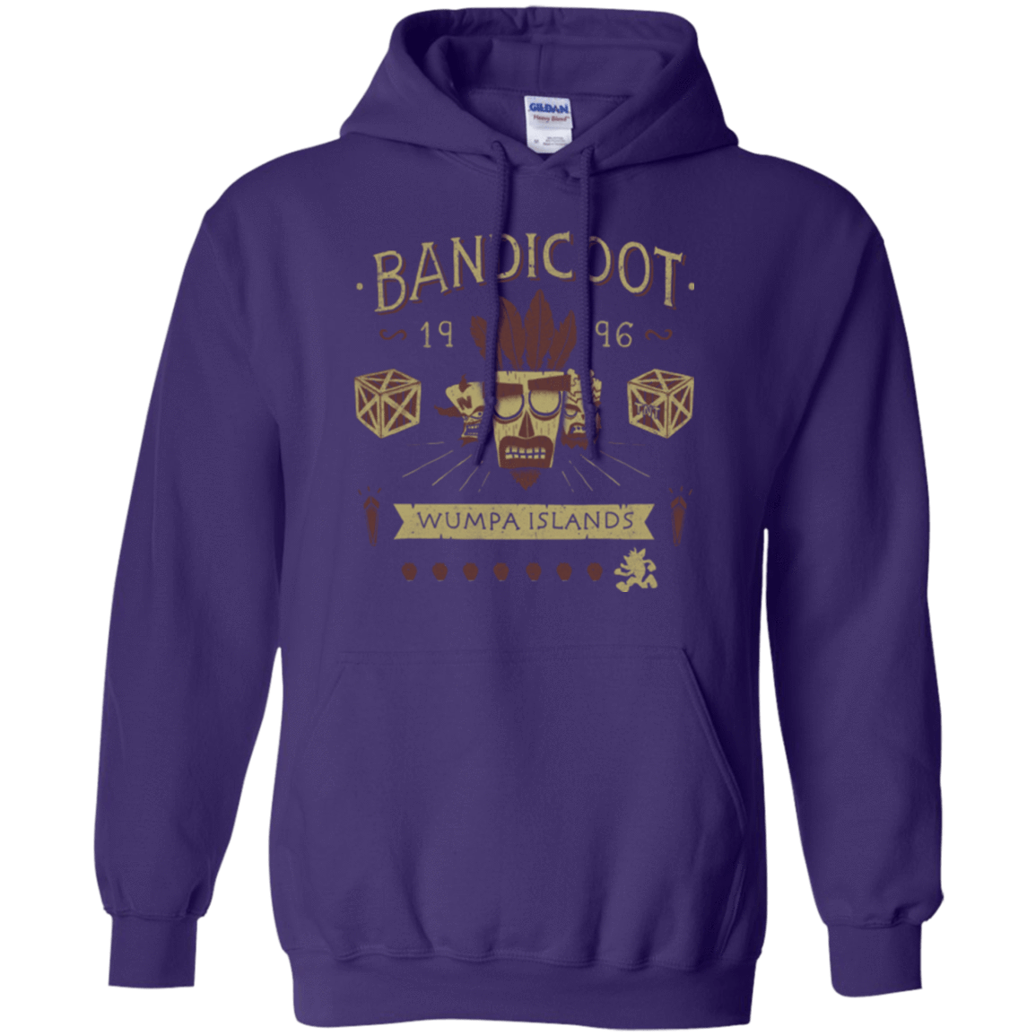 Sweatshirts Purple / Small Bandicoot Time Pullover Hoodie