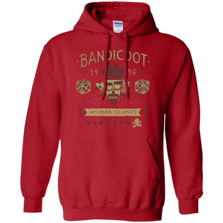 Sweatshirts Red / Small Bandicoot Time Pullover Hoodie