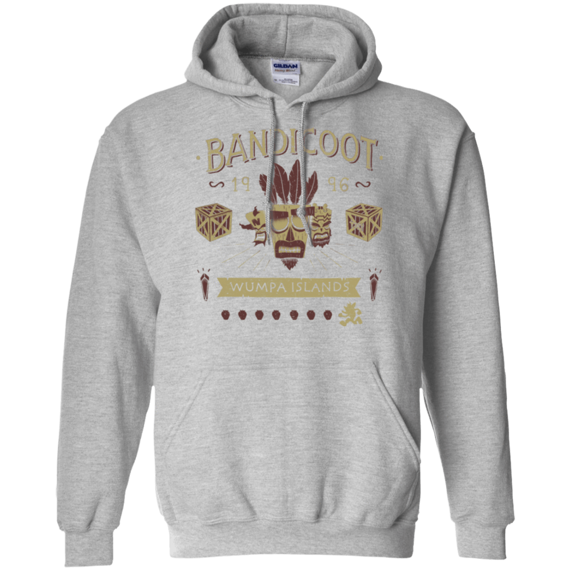 Sweatshirts Sport Grey / Small Bandicoot Time Pullover Hoodie