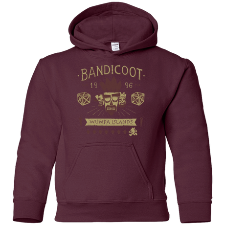 Sweatshirts Maroon / YS Bandicoot Time Youth Hoodie