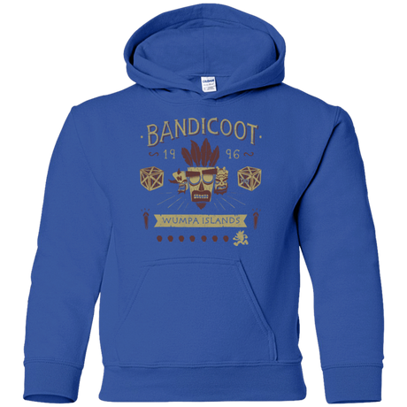 Sweatshirts Royal / YS Bandicoot Time Youth Hoodie