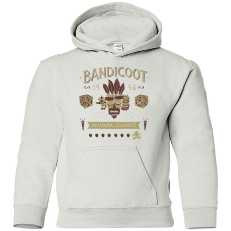 Sweatshirts White / YS Bandicoot Time Youth Hoodie