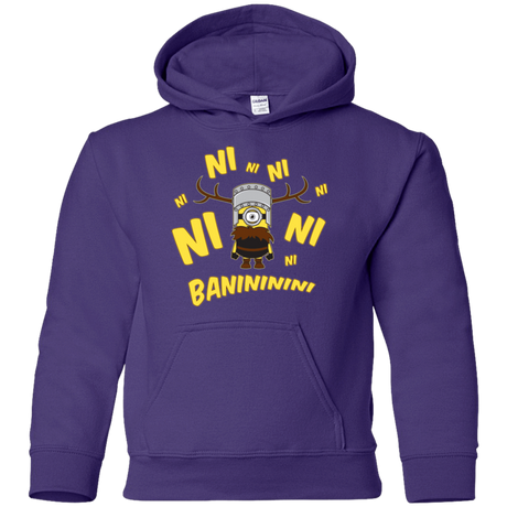 Sweatshirts Purple / YS Baninini Youth Hoodie