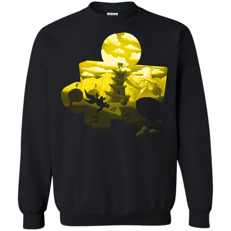 Sweatshirts Black / S Banjo Kazooie Silhouette Crewneck Sweatshirt