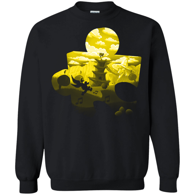 Sweatshirts Black / S Banjo Kazooie Silhouette Crewneck Sweatshirt