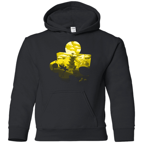 Sweatshirts Black / YS Banjo Kazooie Silhouette Youth Hoodie