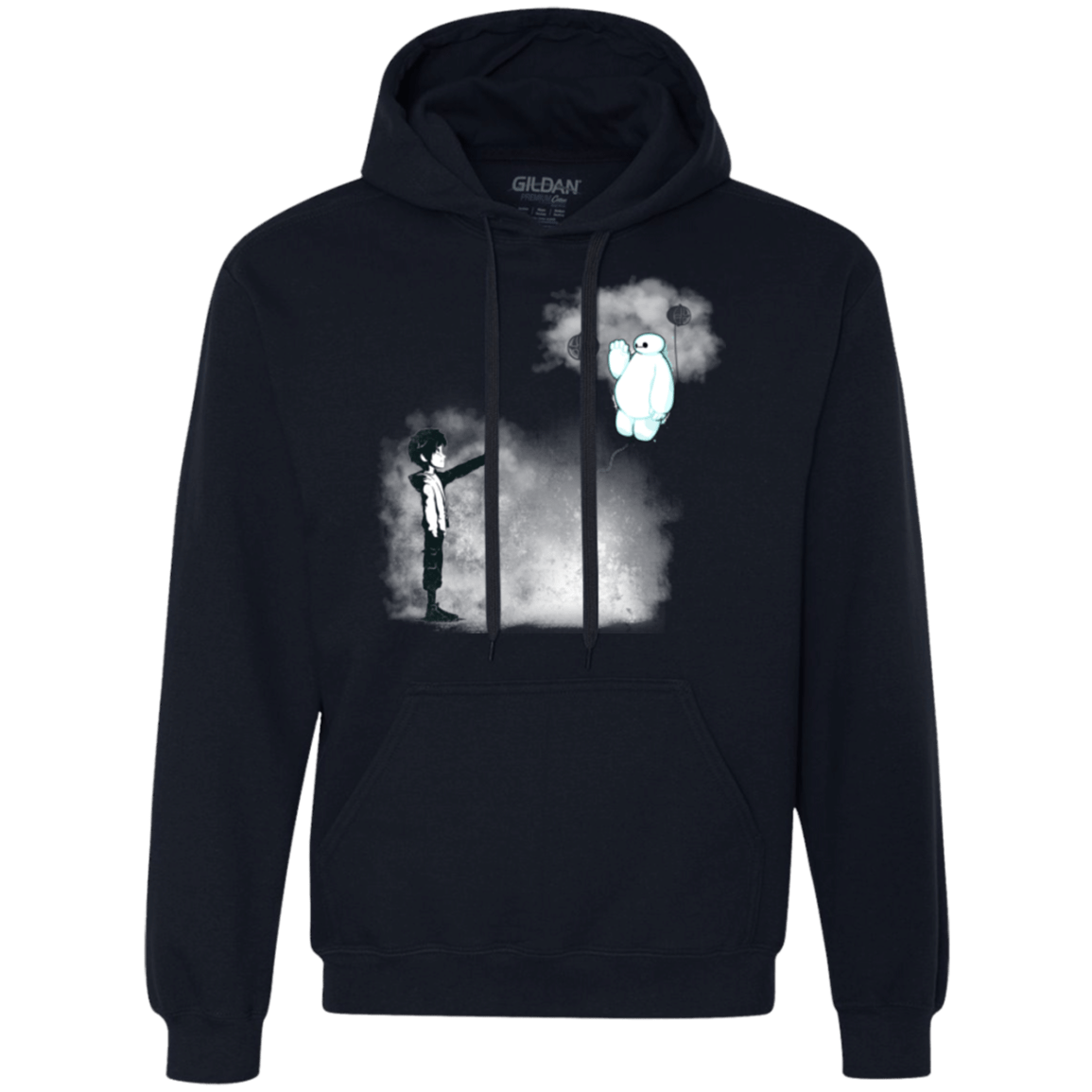 Sweatshirts Navy / Small Banksy Max Premium Fleece Hoodie