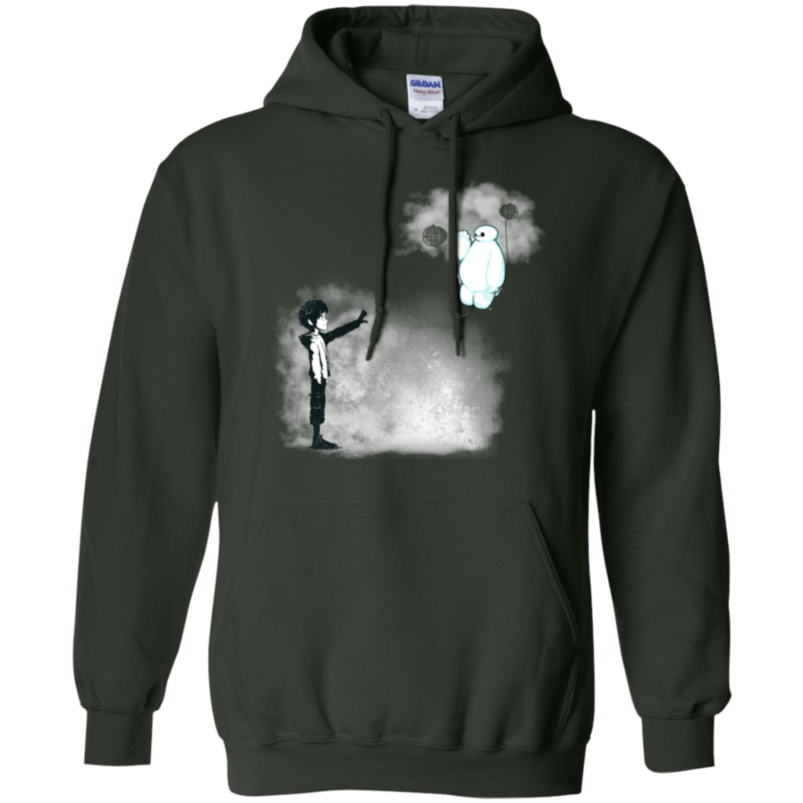 Sweatshirts Forest Green / Small Banksy Max Pullover Hoodie