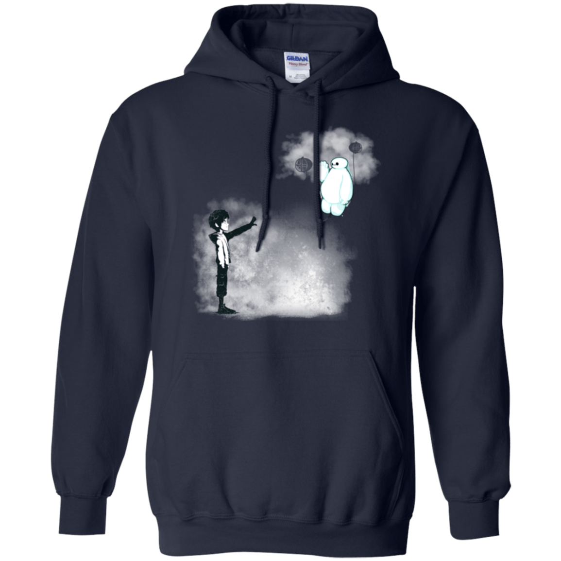 Sweatshirts Navy / Small Banksy Max Pullover Hoodie