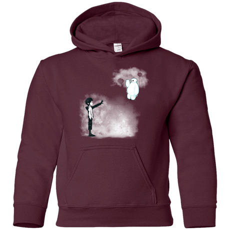 Sweatshirts Maroon / YS Banksy Max Youth Hoodie