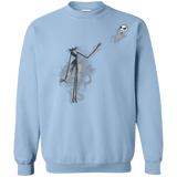 Sweatshirts Light Blue / Small BANKSY NIGHTMARE Crewneck Sweatshirt