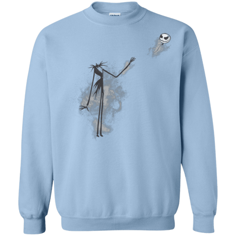 Sweatshirts Light Blue / Small BANKSY NIGHTMARE Crewneck Sweatshirt