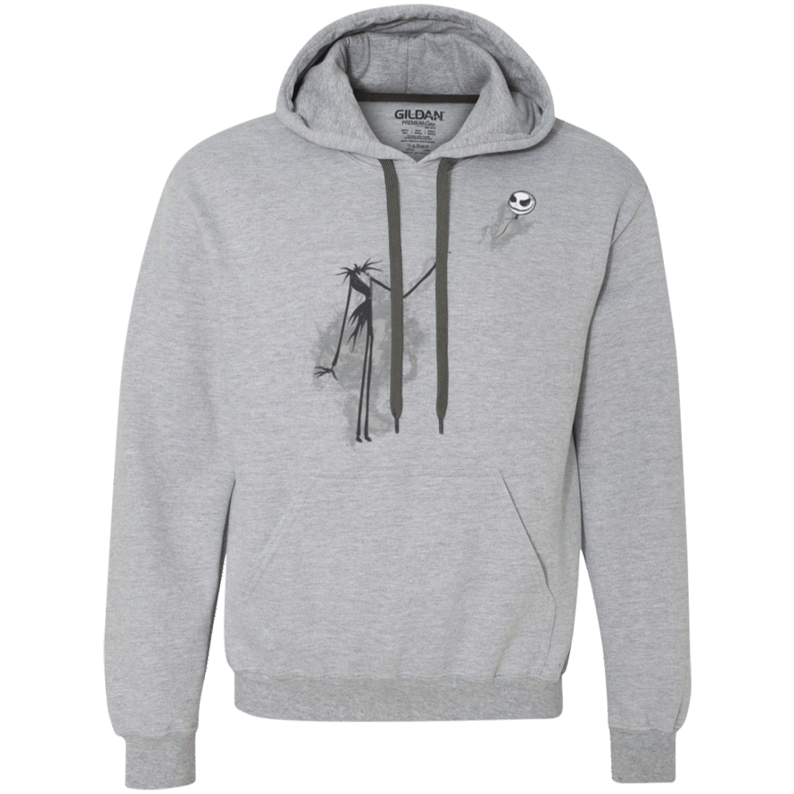 Sweatshirts Sport Grey / Small BANKSY NIGHTMARE Premium Fleece Hoodie
