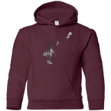 Sweatshirts Maroon / YS BANKSY NIGHTMARE Youth Hoodie