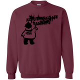 Sweatshirts Maroon / S Banksy Police Crewneck Sweatshirt